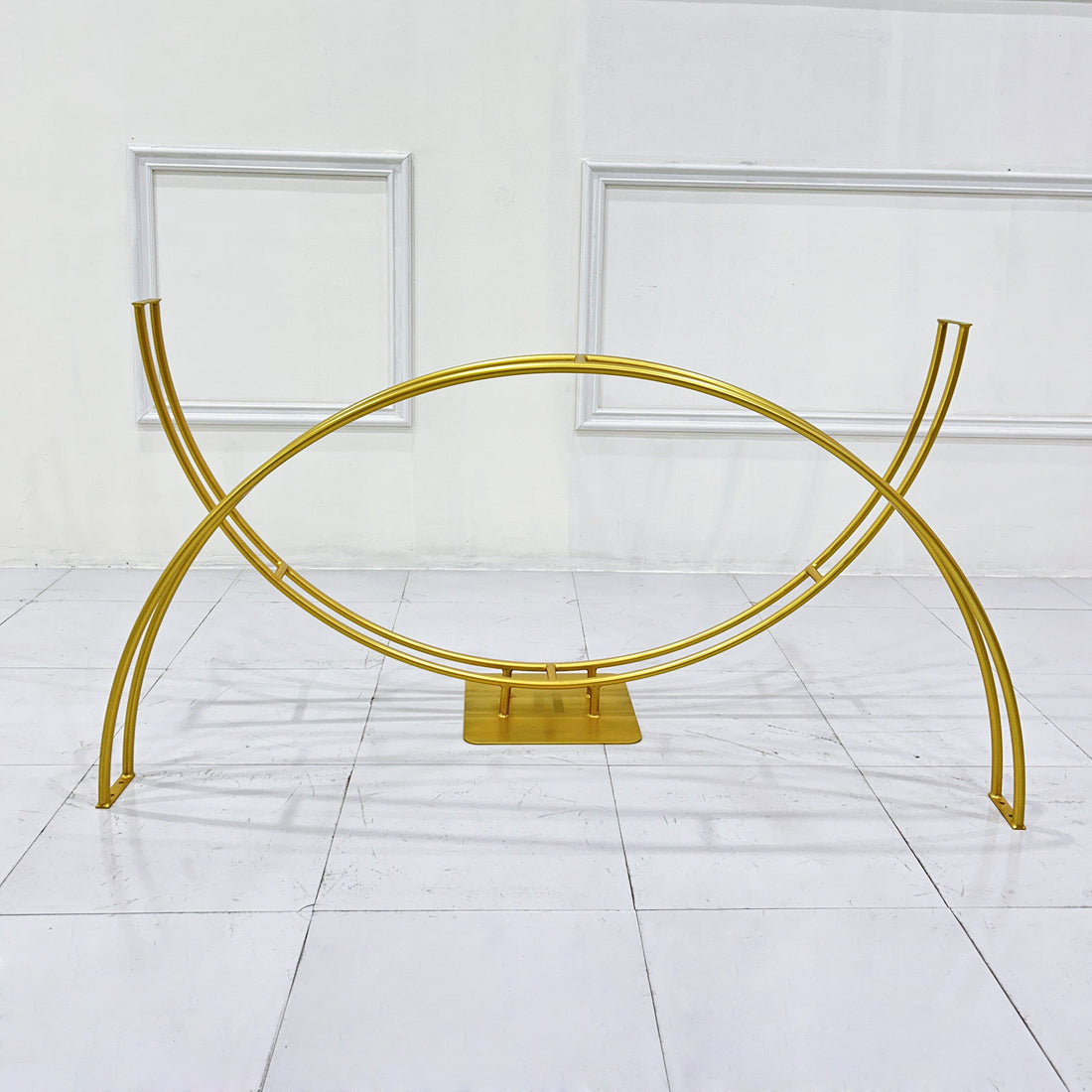 Metal Frame Ring for Artificial Flower Arch Moon gate 200cm